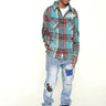 MARZI Kid's Premium Flannel Button Down Shirt - Love to KleepKid's ShirtKLEEPLove to Kleep