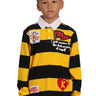 LOOMIE Kid's Long Sleeve Polo Shirt With Heavy Print Effects & Patch Works - Love to KleepKid's Polo ShirtKLEEPLove to Kleep