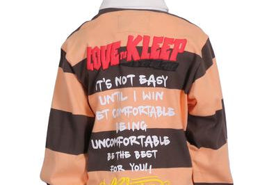 SEPIA Kid's Long Sleeve Polo Shirt With Heavy Print Effects & Patch Works - Love to KleepKid's Polo ShirtKLEEPLove to Kleep