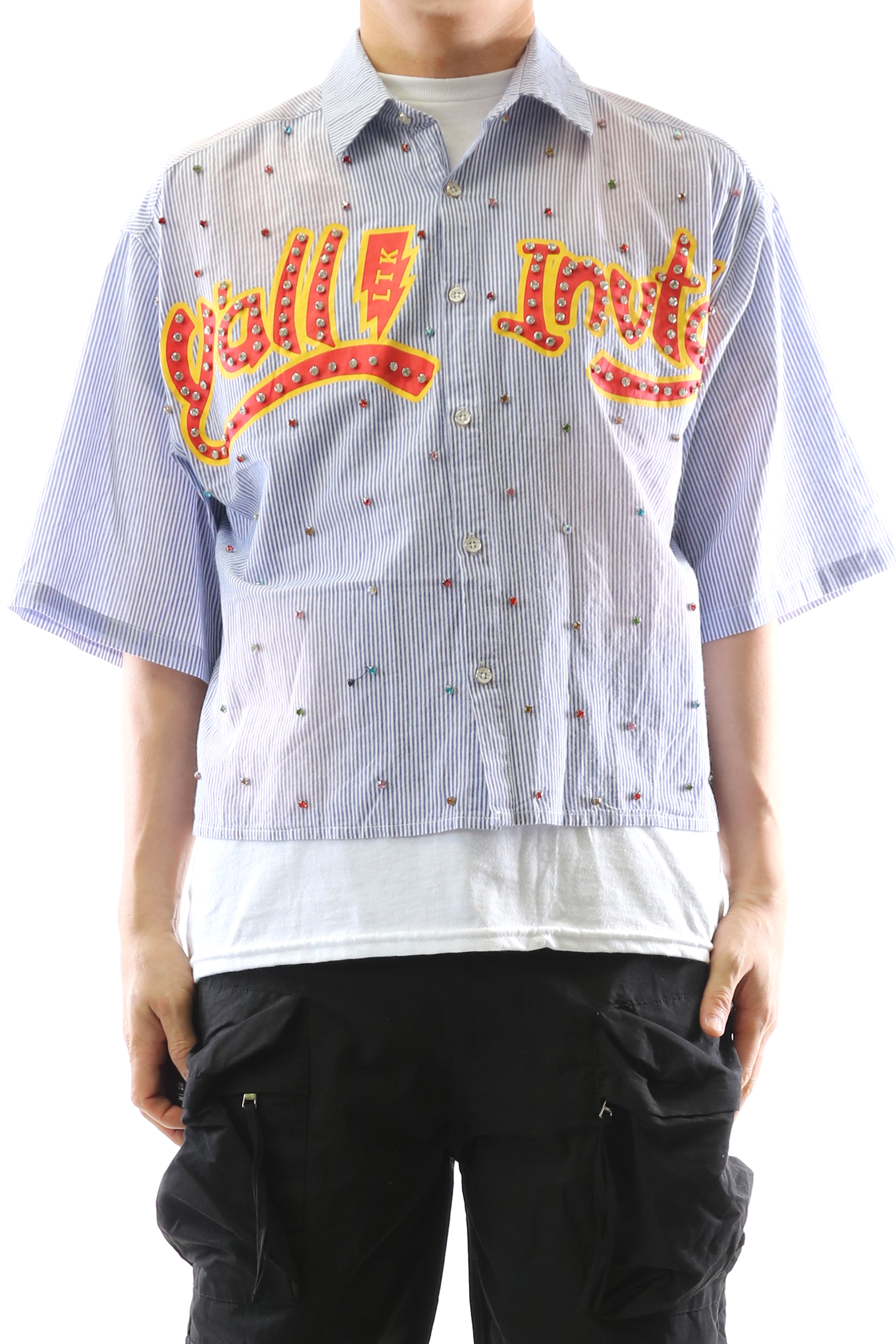 RIA Washed Flannel Crop Top Button Down Shirt – Love to Kleep