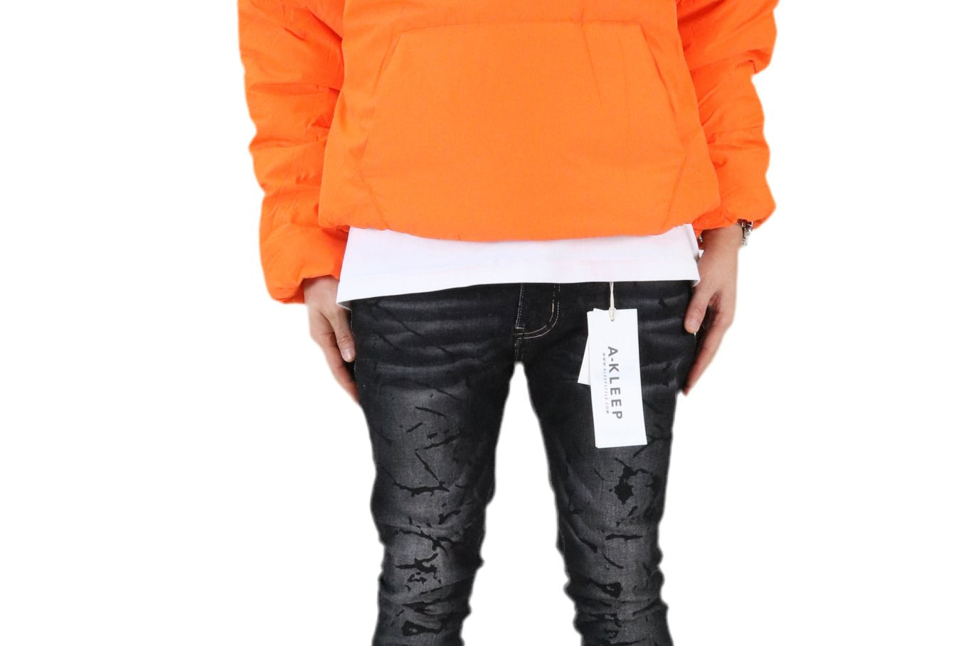 YAM Padded Crop Style Nylon Pullover Jacket - Love to KleepMen's JacketKLEEPLove to Kleep