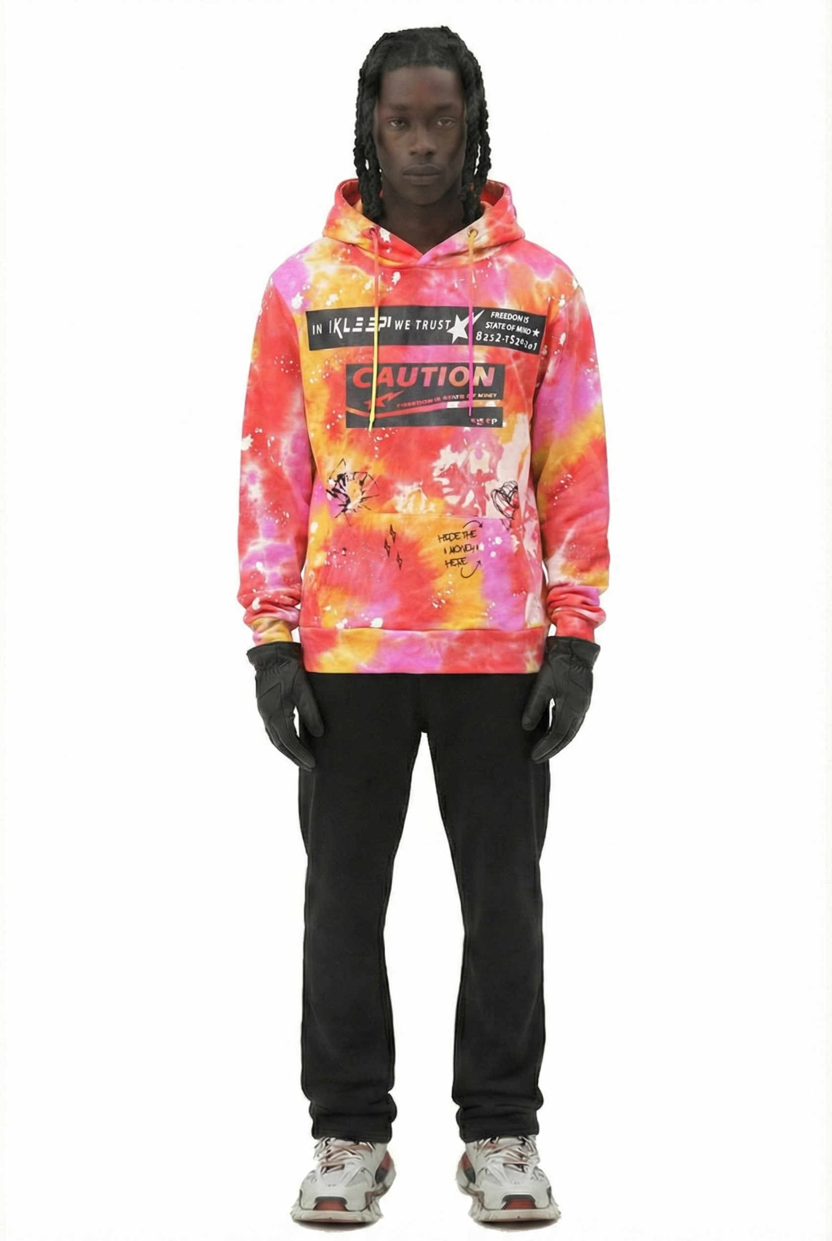 Mulberry Men's Premium Tie dye Pullover Hoodie – Love to Kleep