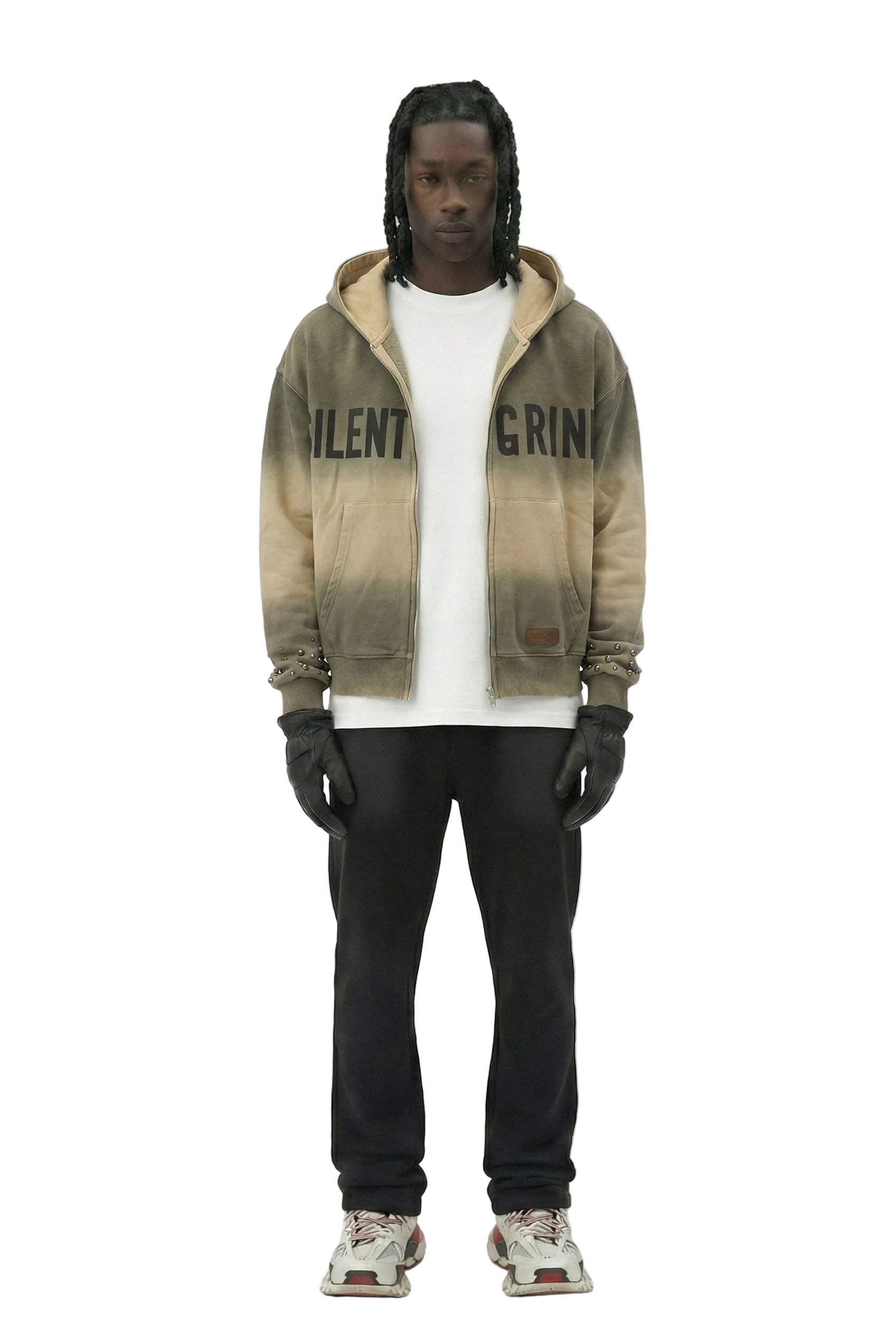 RRL FRENCH TERRY FULL-ZIP HOODIE パーカー 美品 RRL French Terry Full Zip Hoodie Charcoal Heather
