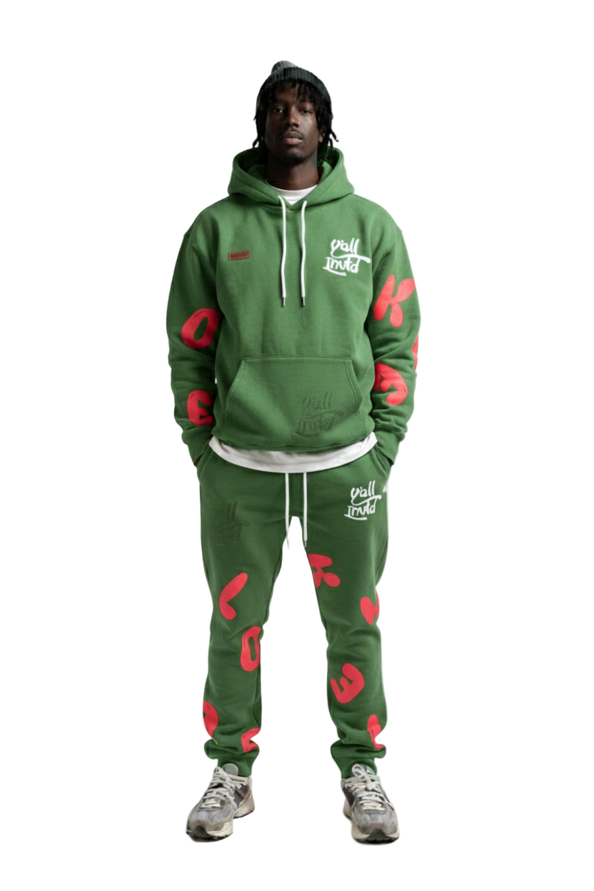 ARTI Heavy weight brushed graphic pullover hoodie – Love to Kleep
