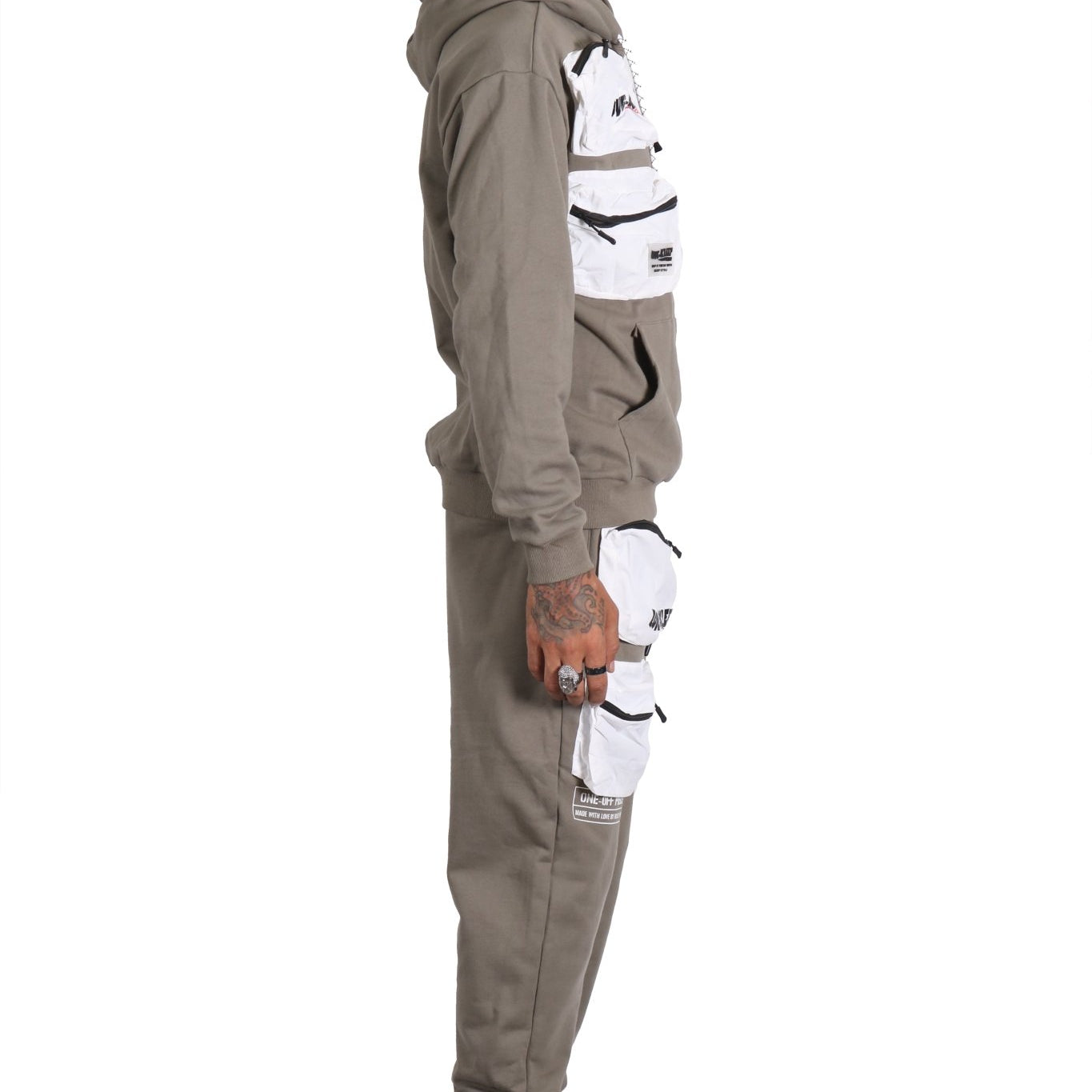 RAFFIA Men's Premium French Terry Jogger Pants with Multi 3D Pocket - Love to KleepMen's SweatpantsKLEEPLove to Kleep