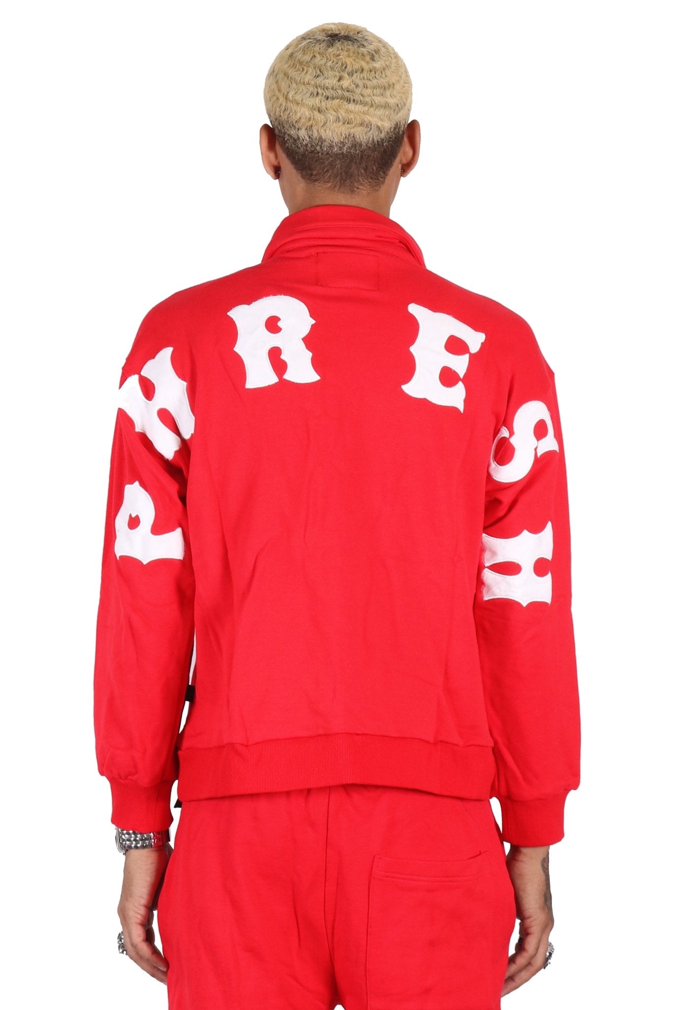 CHOL Men's premium french terry fleece top with collard & quarter zipper. - Love to KleepMen's SweatshirtKLEEPLove to Kleep