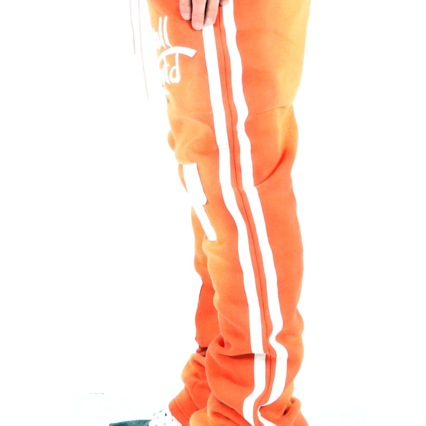 MARMA Heavy weight brushed vintage washing skinny flare stacked pants - Love to KleepMen's SweatpantsKLEEPLove to Kleep