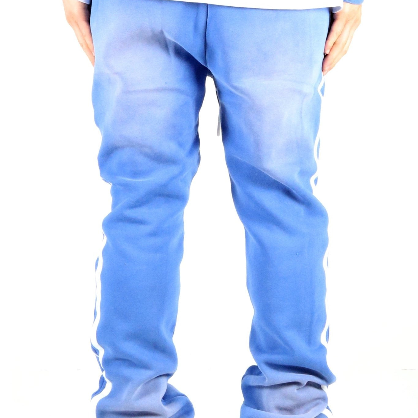 MAXX Heavy weight brushed vintage washing skinny flare stacked pants - Love to KleepMen's SweatpantsKLEEPLove to Kleep