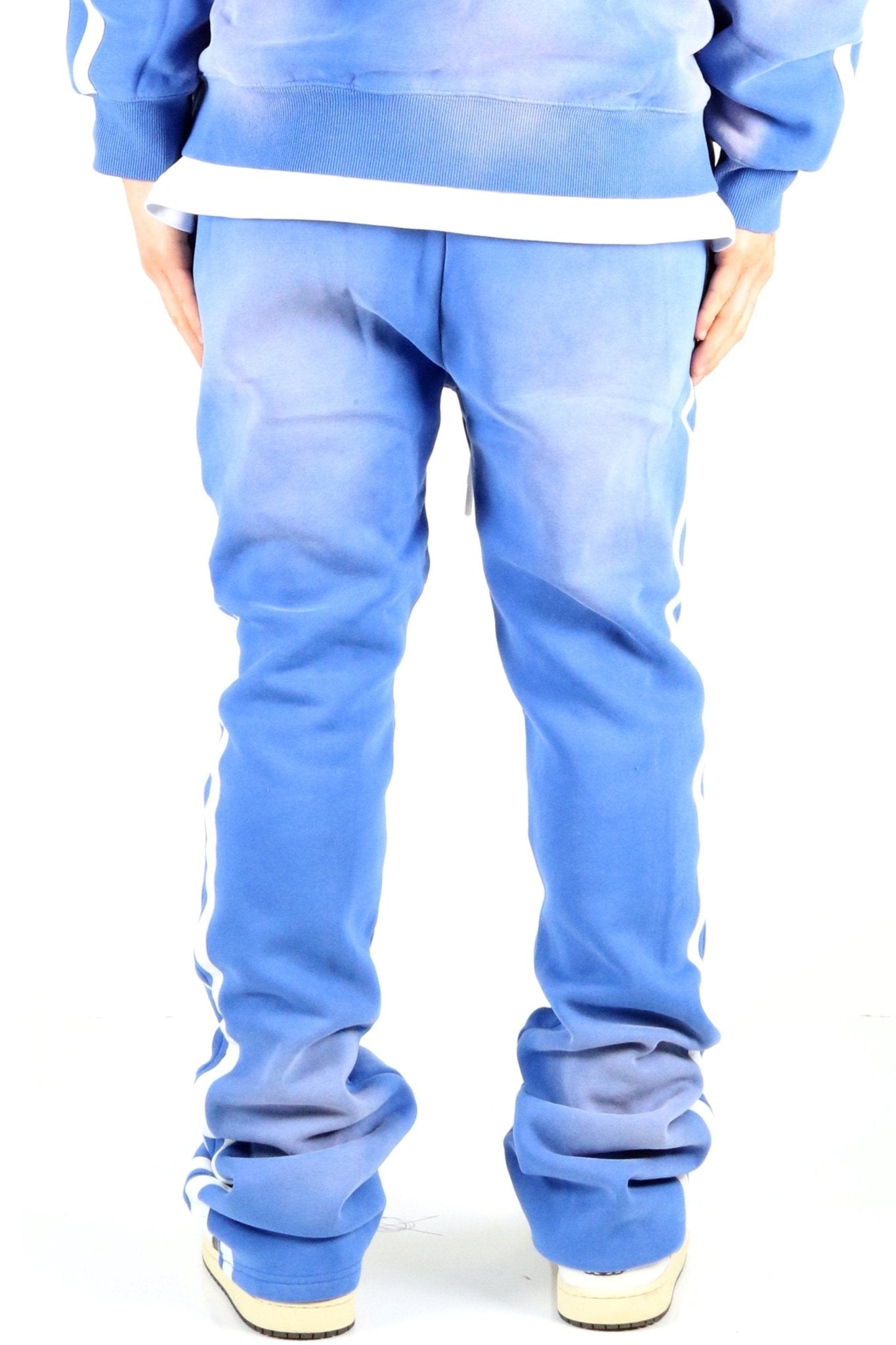 MAXX Heavy weight brushed vintage washing skinny flare stacked pants - Love to KleepMen's SweatpantsKLEEPLove to Kleep