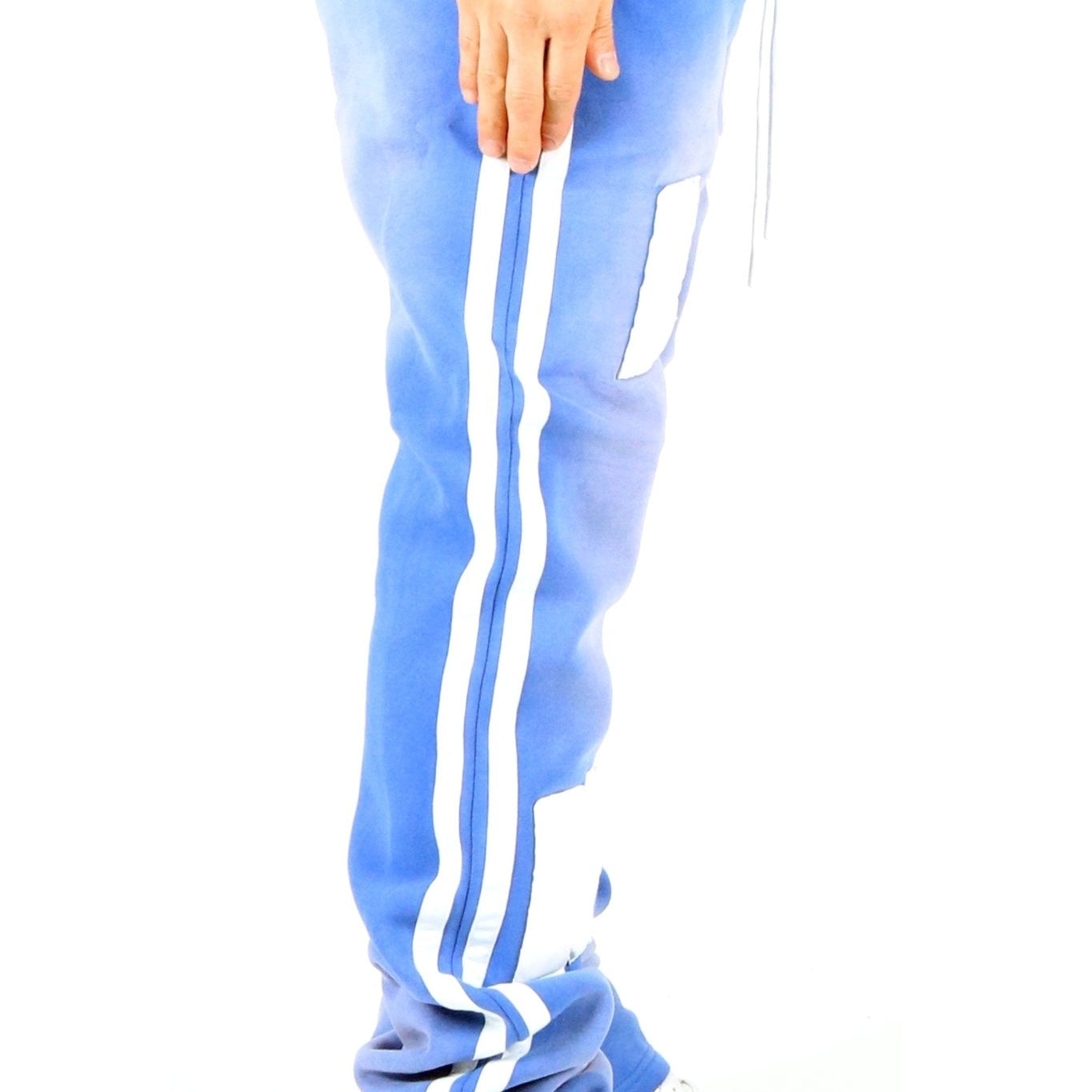 MAXX Heavy weight brushed vintage washing skinny flare stacked pants - Love to KleepMen's SweatpantsKLEEPLove to Kleep