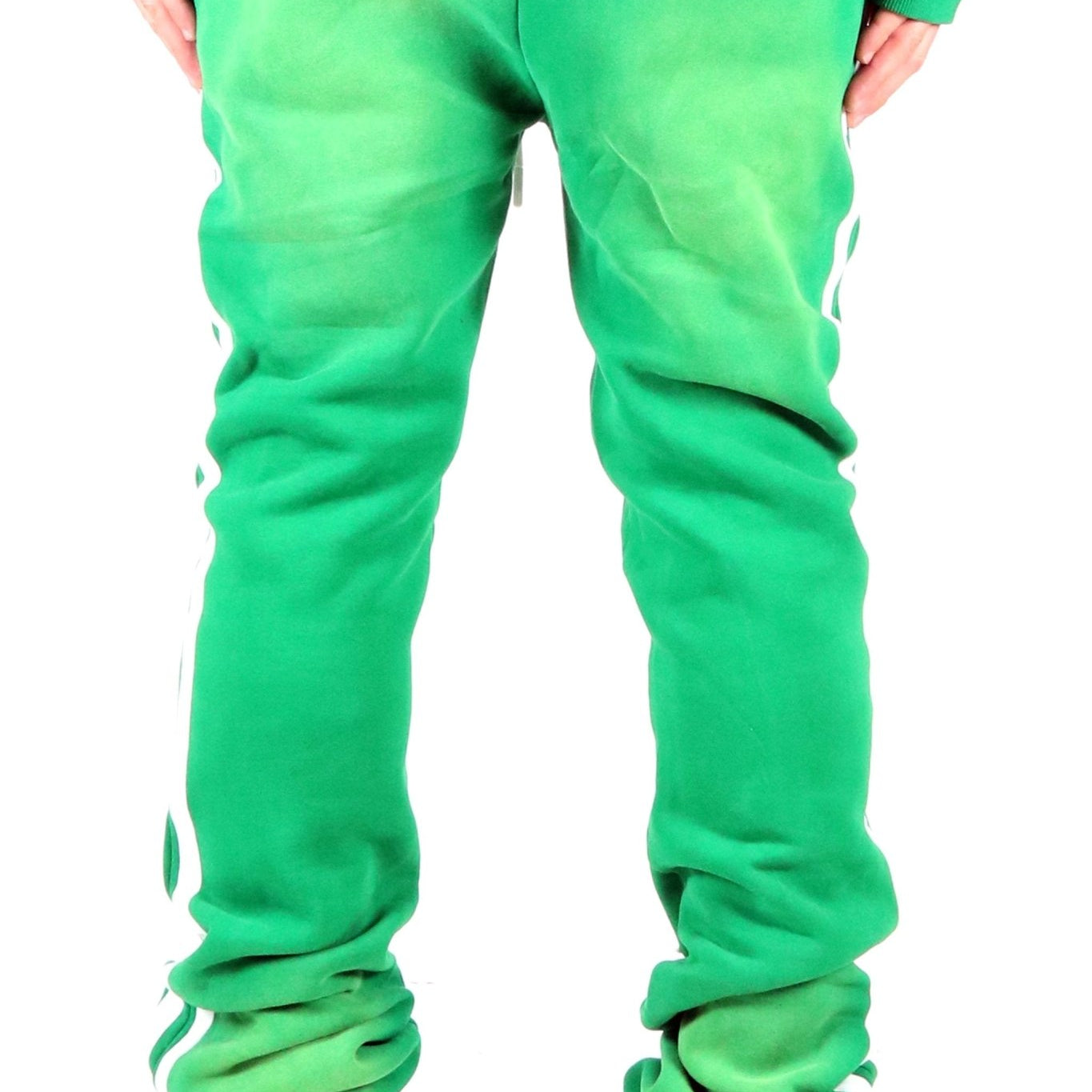 PINE Heavy weight brushed vintage washing skinny flare stacked pants - Love to KleepMen's SweatpantsKLEEPLove to Kleep