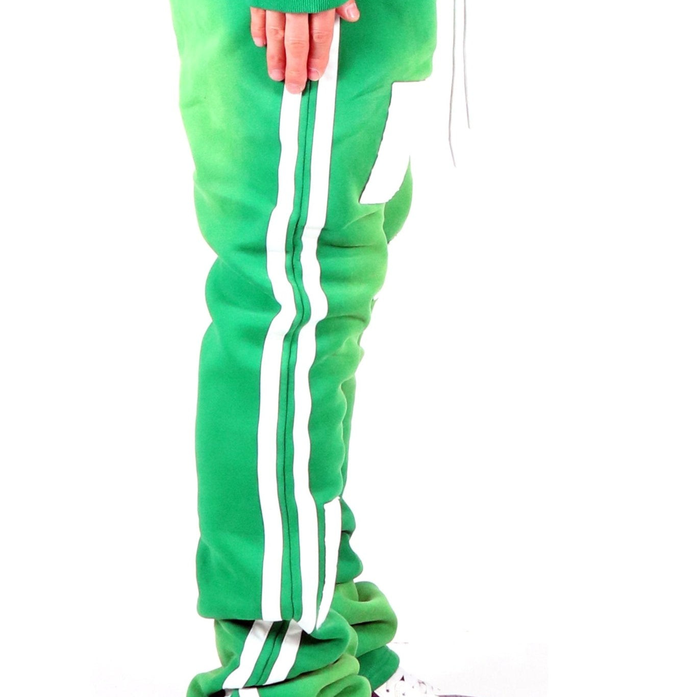 PINE Heavy weight brushed vintage washing skinny flare stacked pants - Love to KleepMen's SweatpantsKLEEPLove to Kleep