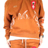 BRUNETTE Heavy weight brushed graphic pullover hoodie - Love to KleepMen's SweatshirtKLEEPLove to Kleep