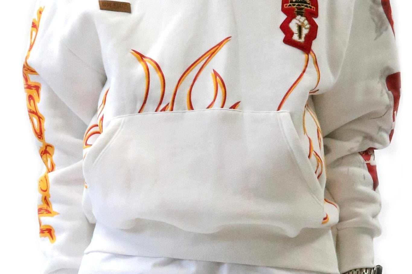 FROST Heavy weight brushed graphic pullover hoodie - Love to KleepMen's SweatshirtKLEEPLove to Kleep