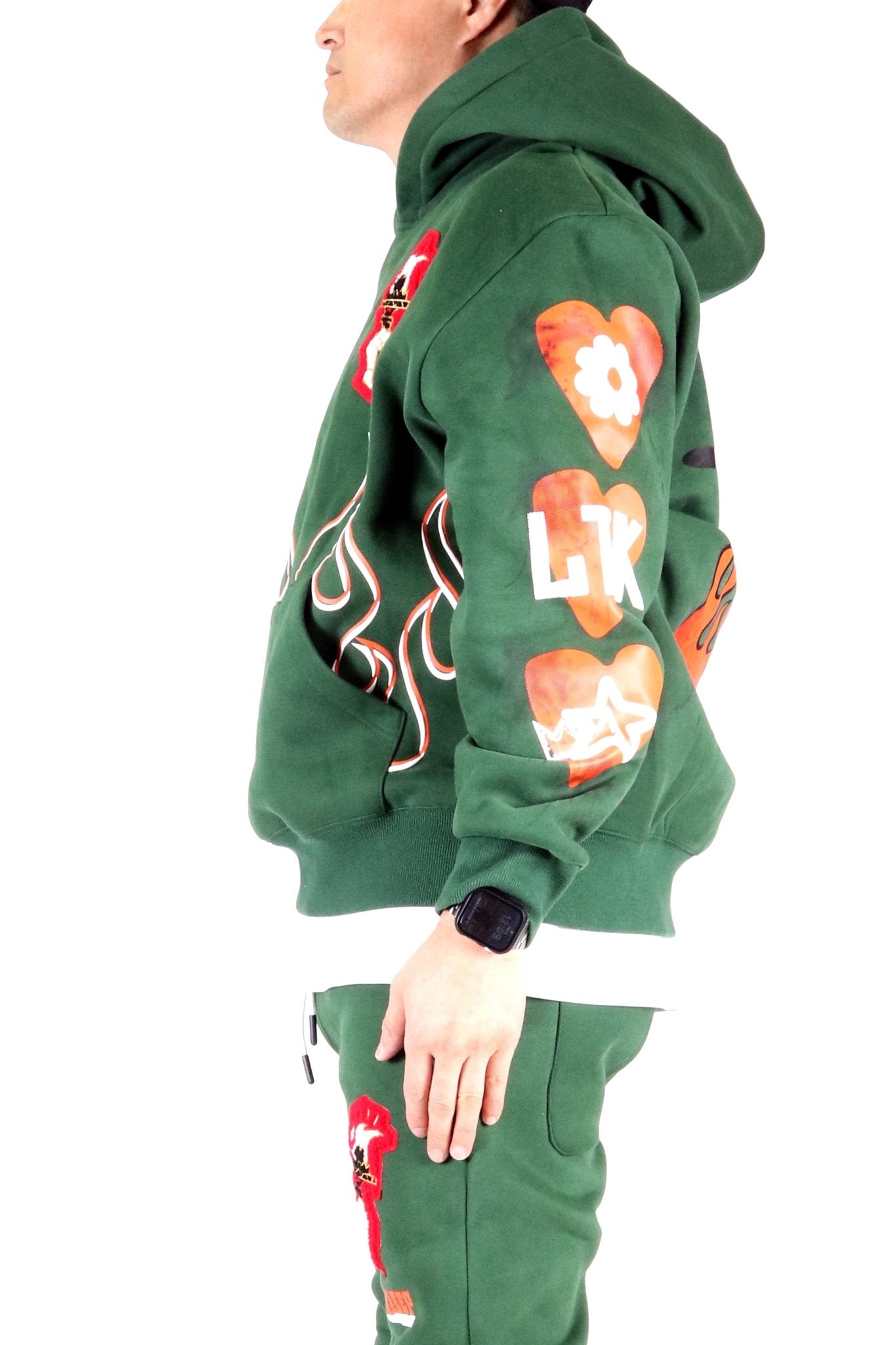 MEDUSA Heavy weight brushed graphic pullover hoodie - Love to KleepMen's SweatshirtKLEEPLove to Kleep