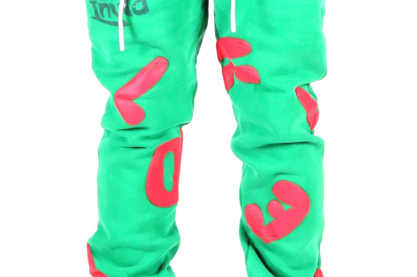 ARTI Heavy weight brushed graphic skinny flare stacked pants - Love to KleepMen's SweatpantsKLEEPLove to Kleep