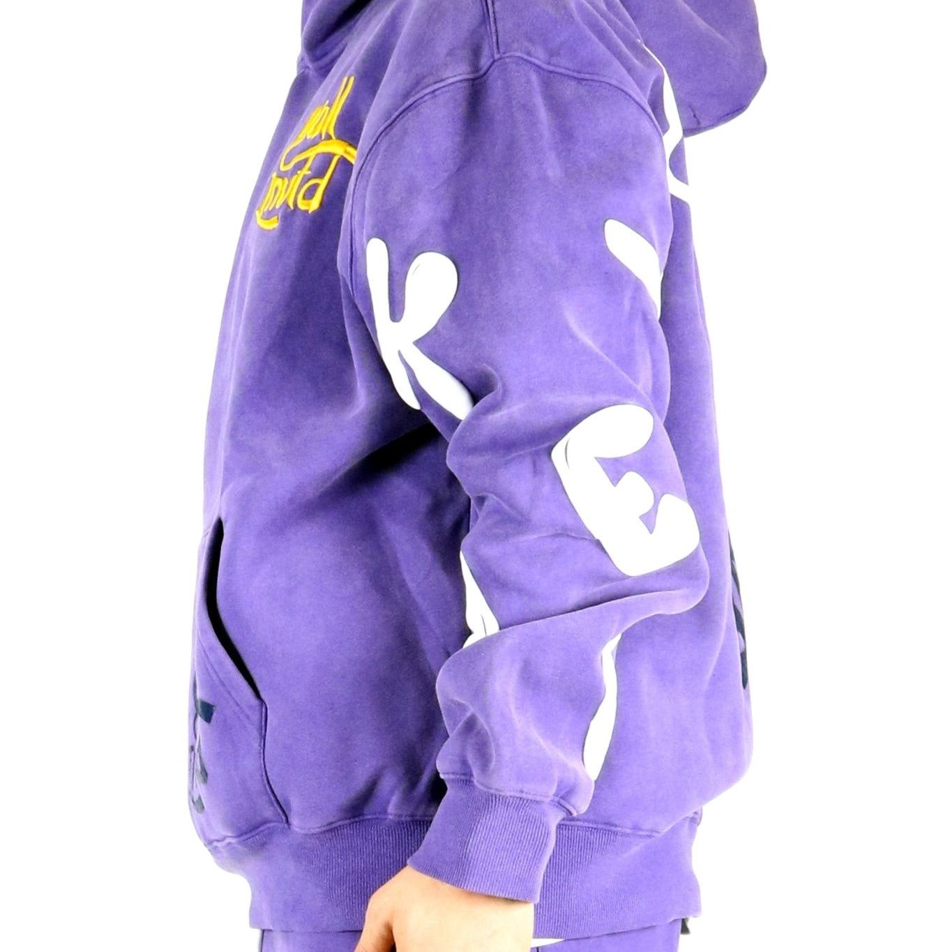 MADRI Heavy weight brushed graphic pullover hoodie - Love to KleepMen's SweatshirtKLEEPLove to Kleep