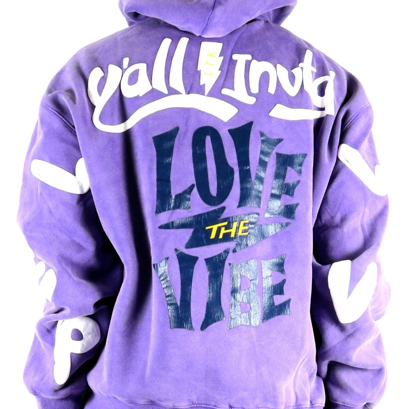 MADRI Heavy weight brushed graphic pullover hoodie - Love to KleepMen's SweatshirtKLEEPLove to Kleep