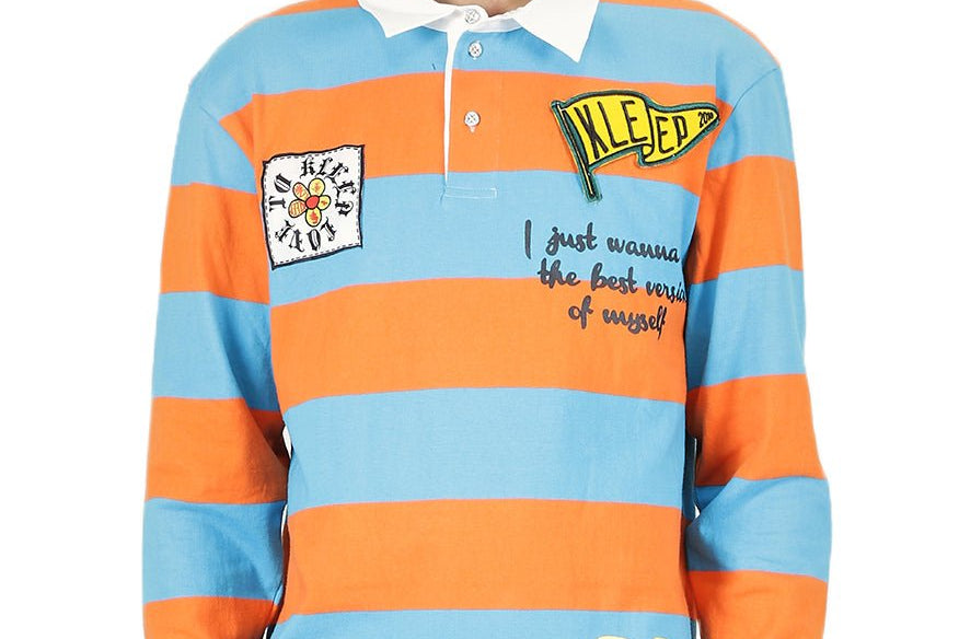 ZORA Men's Long Sleeve Polo Shirt - Love to KleepMen's PoloshirtKLEEPLove to Kleep