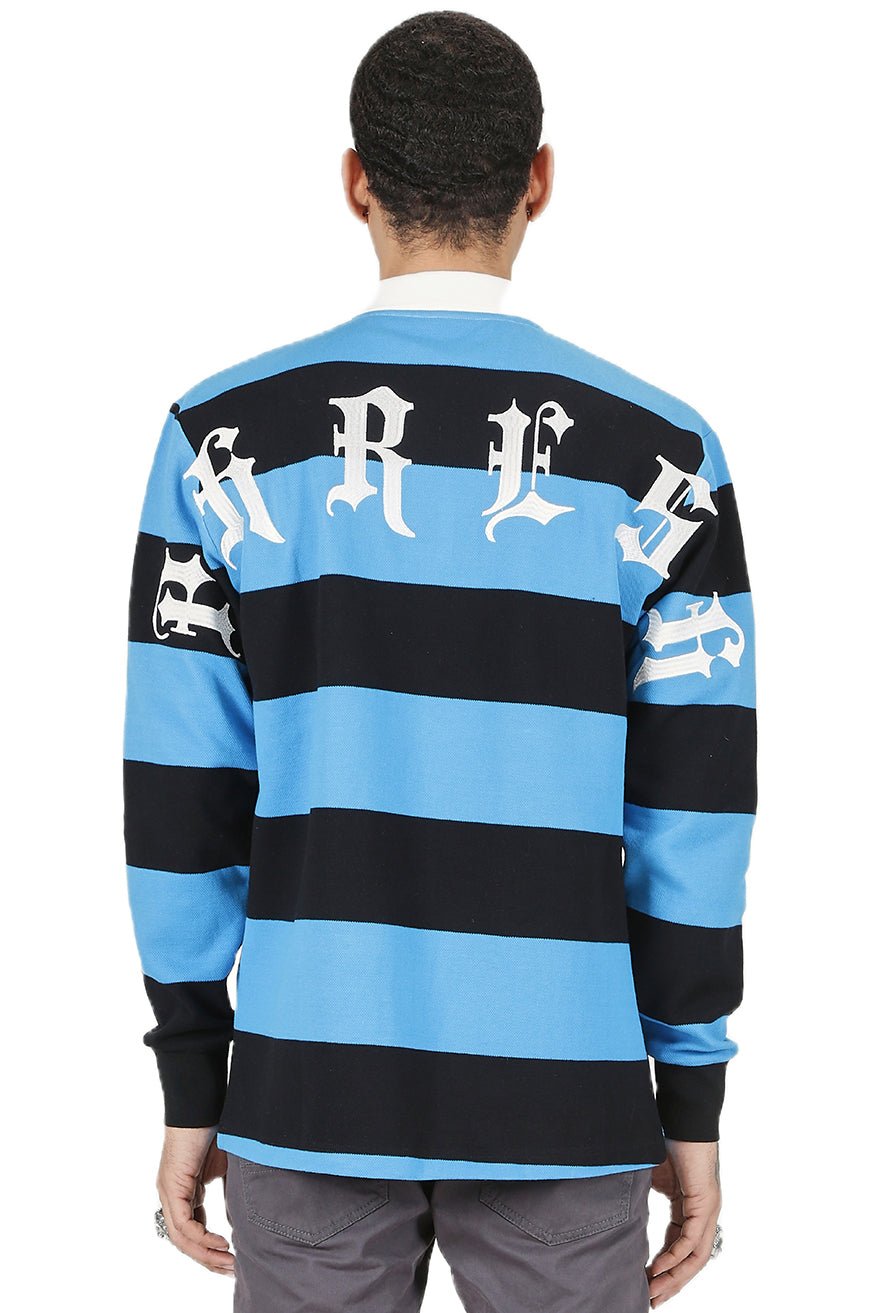 OCEAN Men's Long Sleeve Polo Shirt - Love to KleepMen's PoloshirtKLEEPLove to Kleep