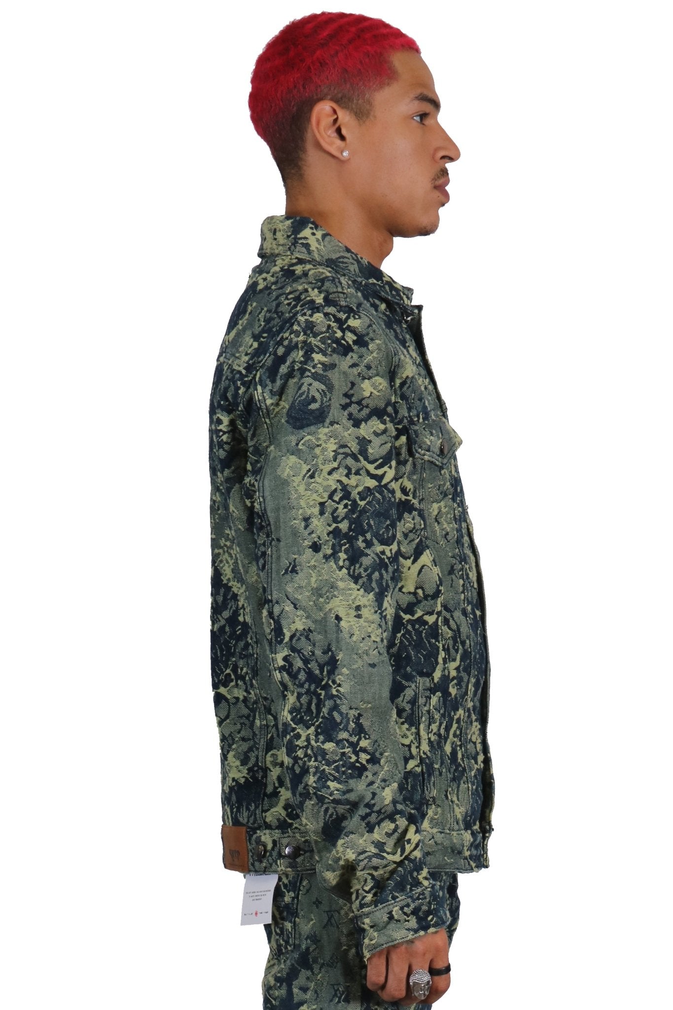 Robin Men's Jacquard Denim Jacket - Love to KleepMen's JacketKLEEPLove to Kleep