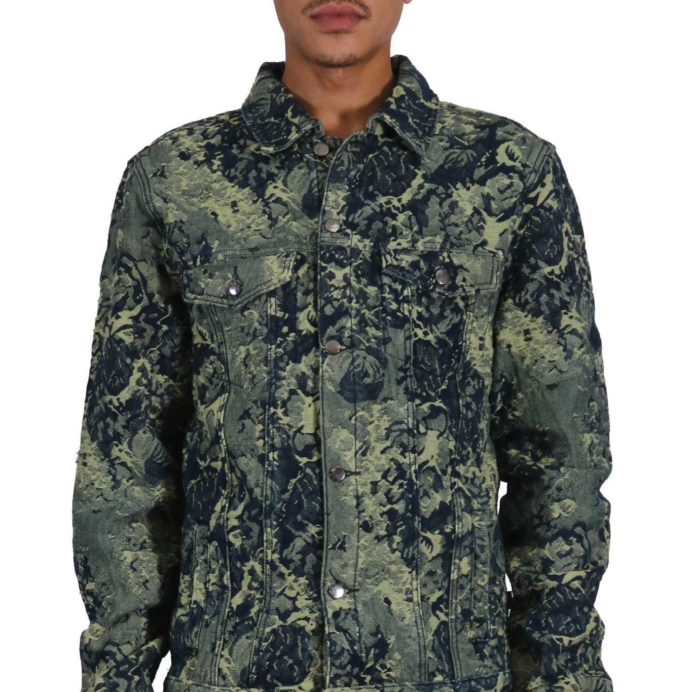 Robin Men's Jacquard Denim Jacket - Love to KleepMen's JacketKLEEPLove to Kleep