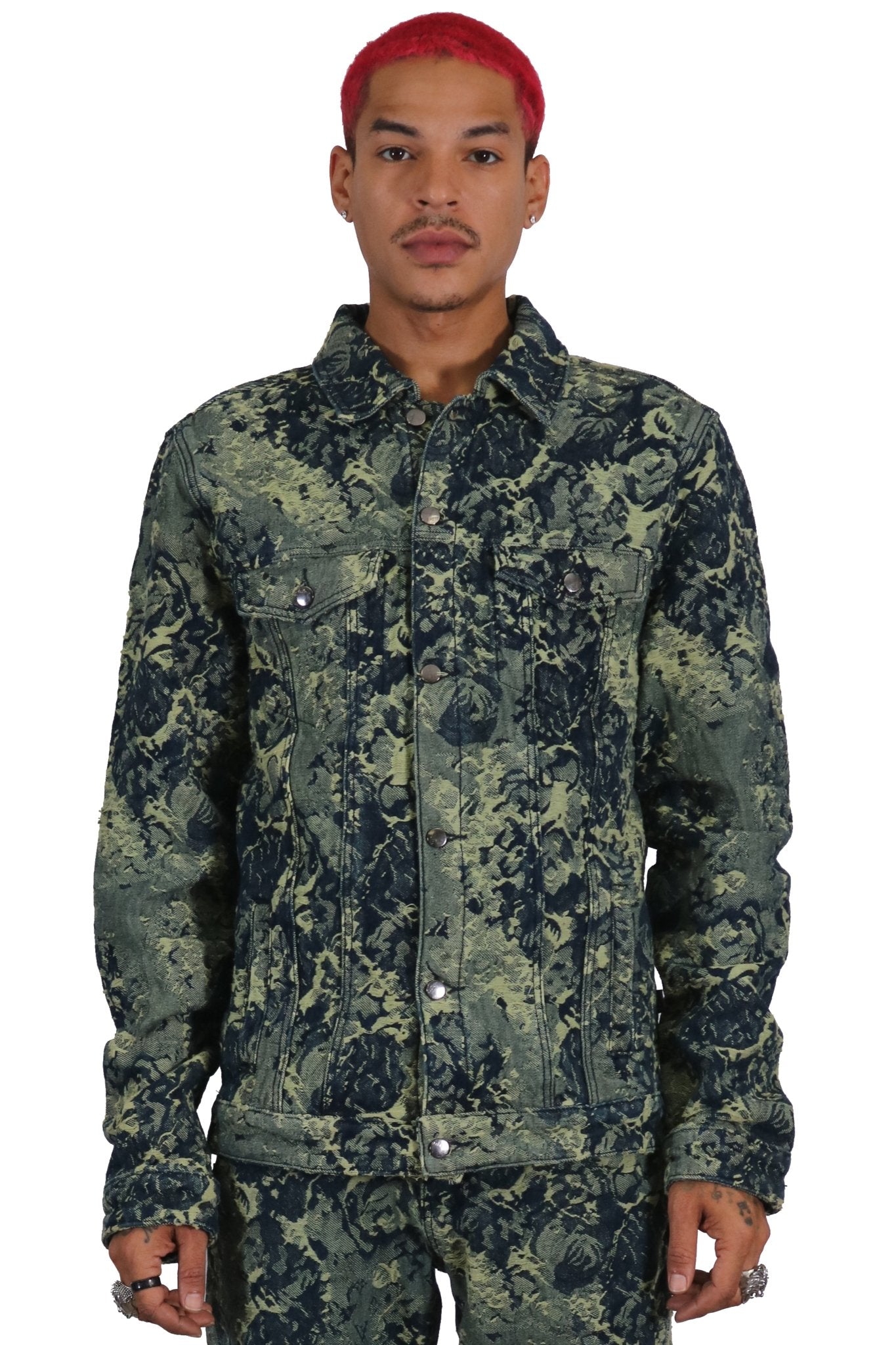Robin Men's Jacquard Denim Jacket - Love to KleepMen's JacketKLEEPLove to Kleep