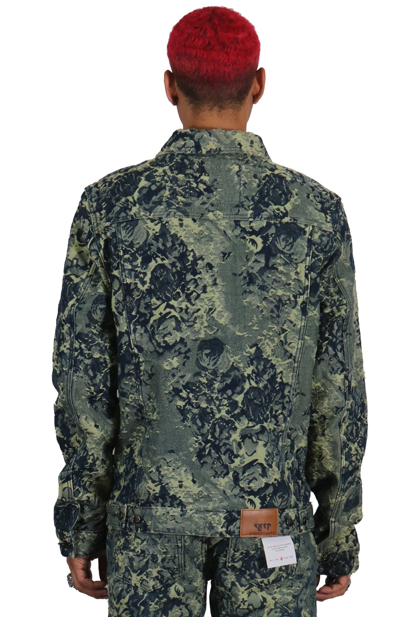 Robin Men's Jacquard Denim Jacket - Love to KleepMen's JacketKLEEPLove to Kleep