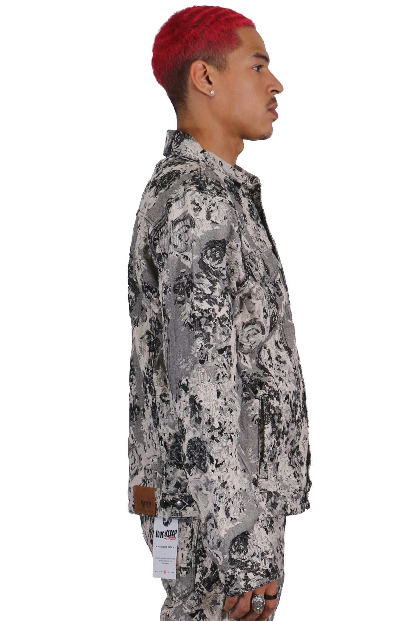 Vista Men's Jacquard Denim Jacket - Love to KleepMen's JacketKLEEPLove to Kleep