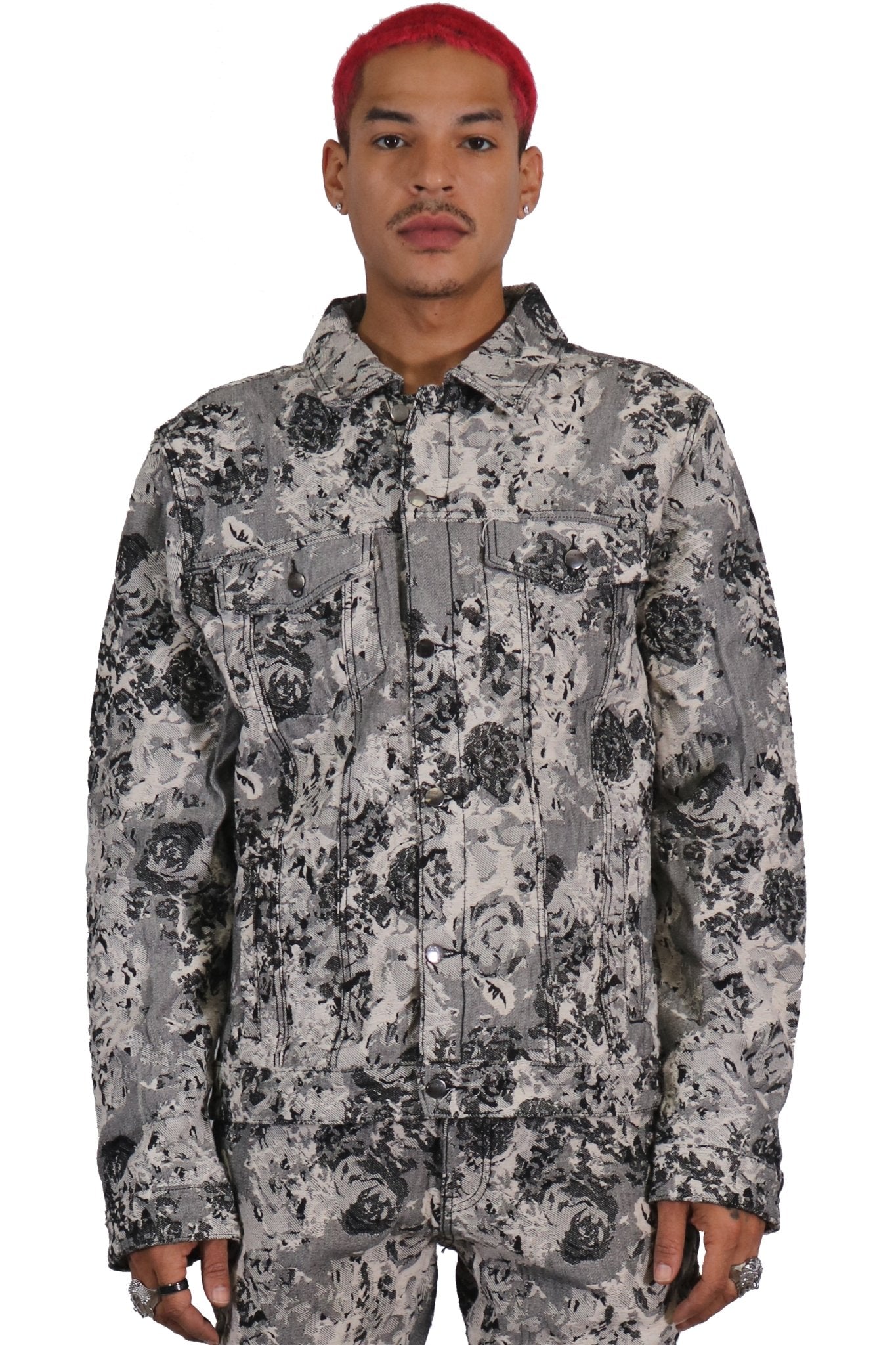 Vista Men's Jacquard Denim Jacket - Love to KleepMen's JacketKLEEPLove to Kleep