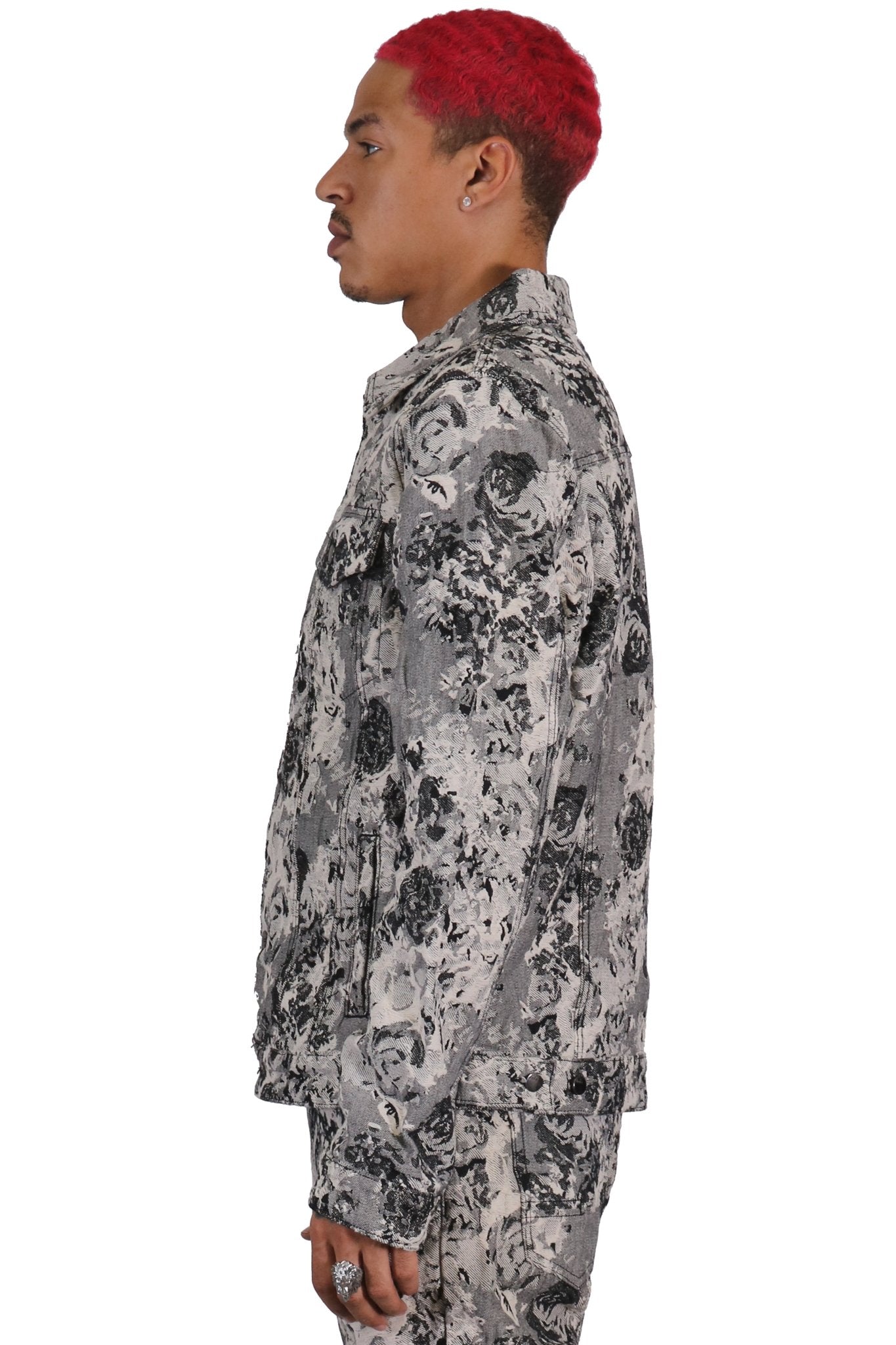 Vista Men's Jacquard Denim Jacket - Love to KleepMen's JacketKLEEPLove to Kleep