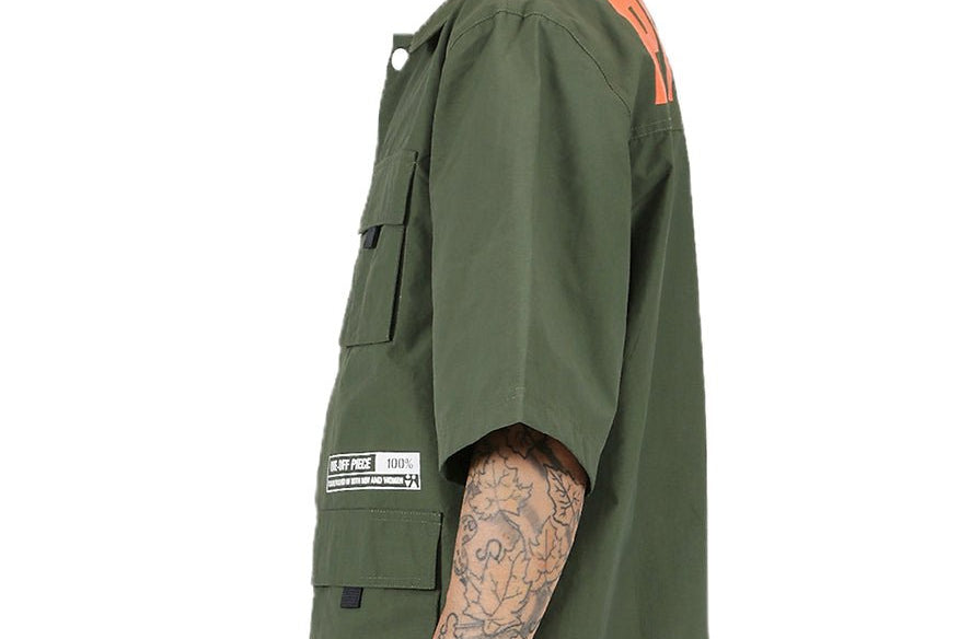 Anas Men's premium crispy nylon short sleeve coach jacket - Love to KleepMen's JacketKLEEPLove to Kleep