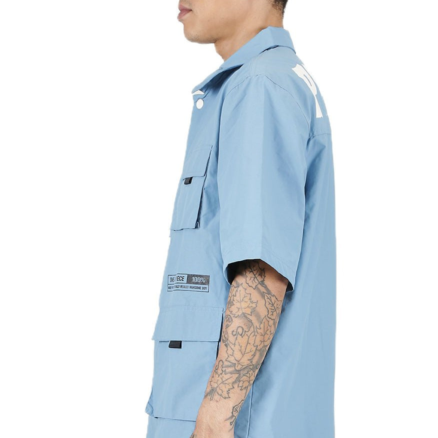 Kloud Men's premium crispy nylon short sleeve coach jacket - Love to KleepMen's JacketKLEEPLove to Kleep