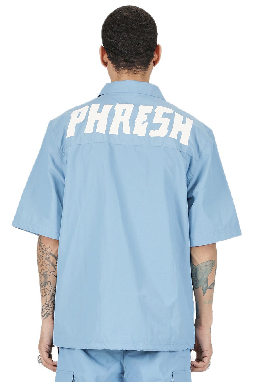 Kloud Men's premium crispy nylon short sleeve coach jacket - Love to KleepMen's JacketKLEEPLove to Kleep