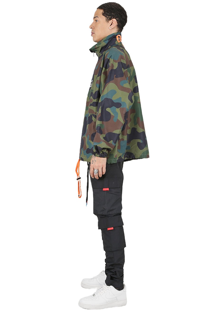 DANISH Men's premium crispy nylon long sleeve half zip pullover jacket - Love to KleepMen's JacketKLEEPLove to Kleep