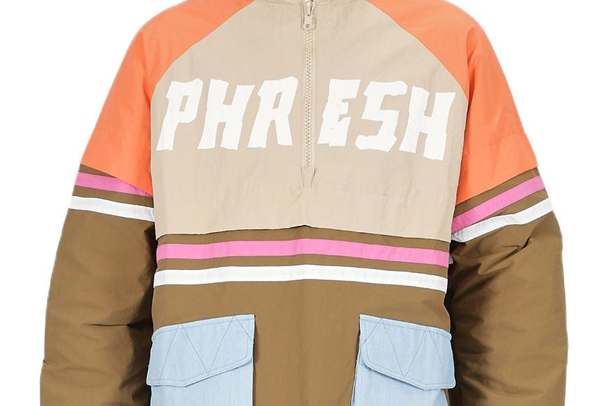 HAZEL Retro Men's premium crispy nylon long sleeve half zip pullover jacket - Love to KleepMen's JacketKLEEPLove to Kleep