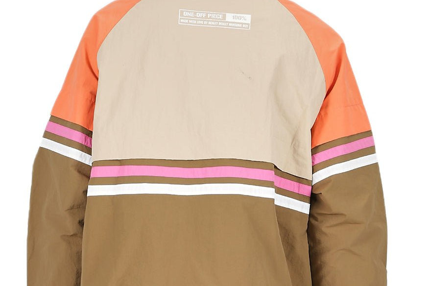 HAZEL Retro Men's premium crispy nylon long sleeve half zip pullover jacket - Love to KleepMen's JacketKLEEPLove to Kleep