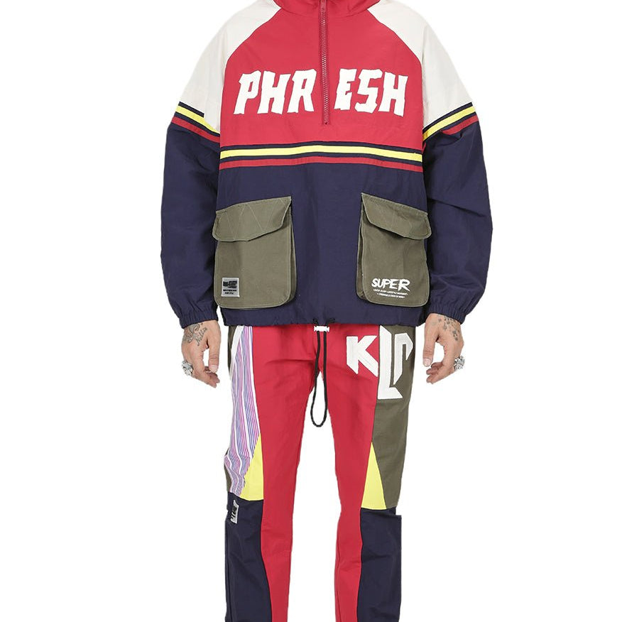 RUFOUS Retro Men's premium crispy nylon jogger pants - Love to KleepMen's PantsKLEEPLove to Kleep