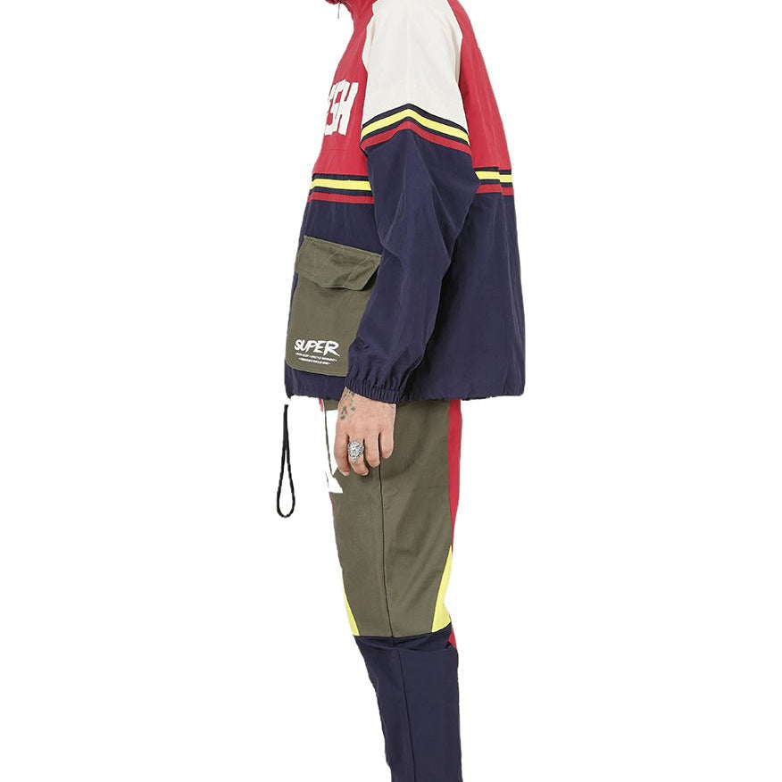 RUFOUS Retro Men's premium crispy nylon jogger pants - Love to KleepMen's PantsKLEEPLove to Kleep