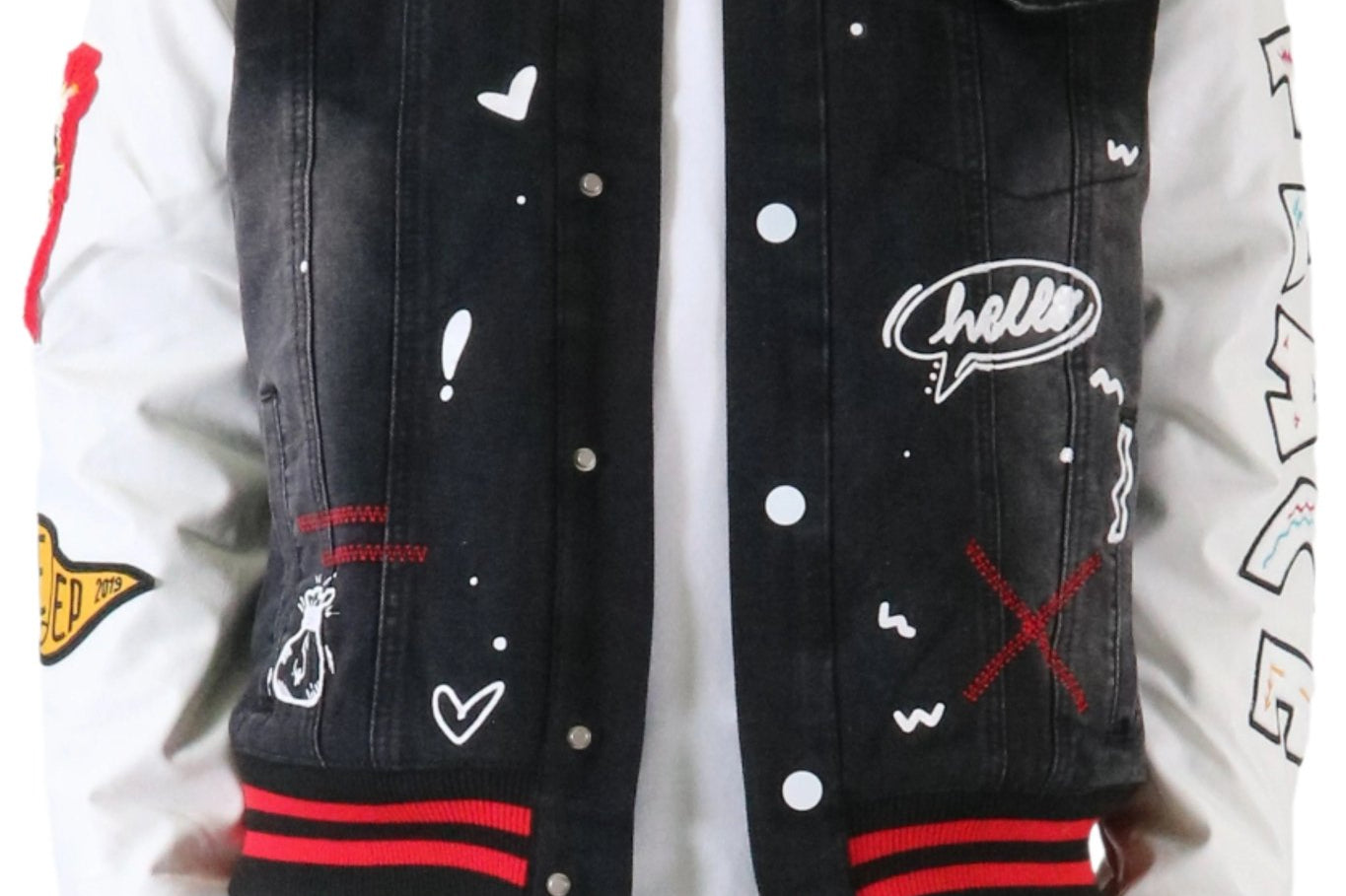 NEW VERTE Padded Washing Denim Bomber Jacket - Love to KleepMen's JacketKLEEPLove to Kleep