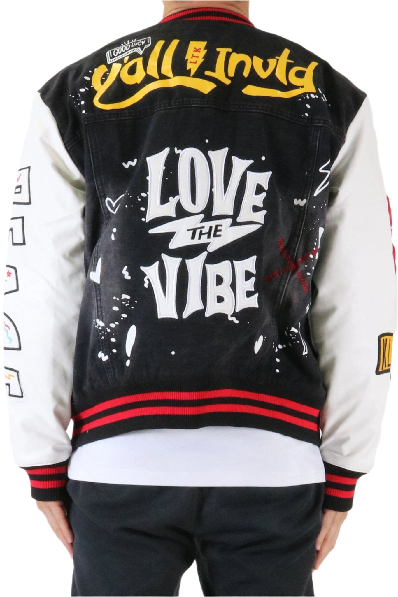NEW VERTE Padded Washing Denim Bomber Jacket - Love to KleepMen's JacketKLEEPLove to Kleep