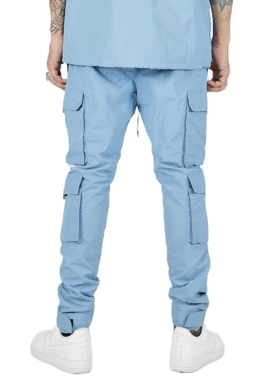 Kloud Men's premium crispy nylon cargo jogger pants - Love to KleepMen's PantsKLEEPLove to Kleep