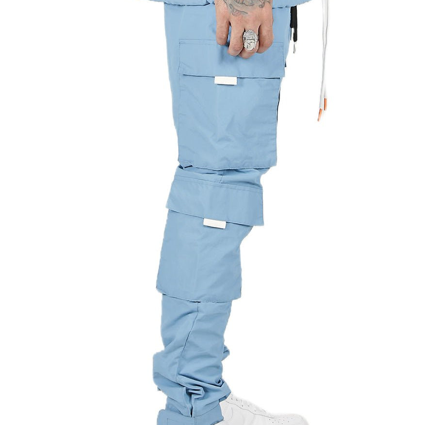 Kloud Men's premium crispy nylon cargo jogger pants - Love to KleepMen's PantsKLEEPLove to Kleep