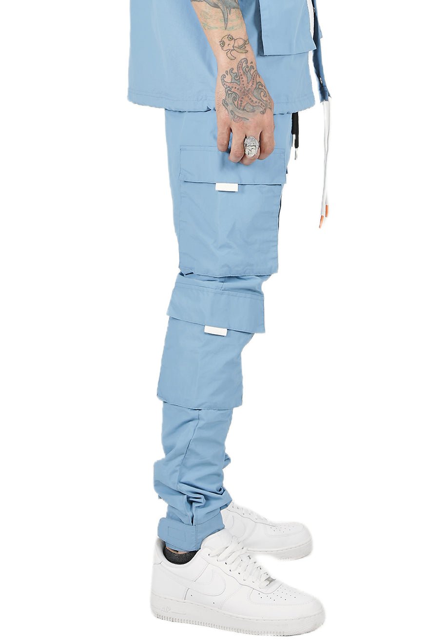 Kloud Men's premium crispy nylon cargo jogger pants - Love to KleepMen's PantsKLEEPLove to Kleep