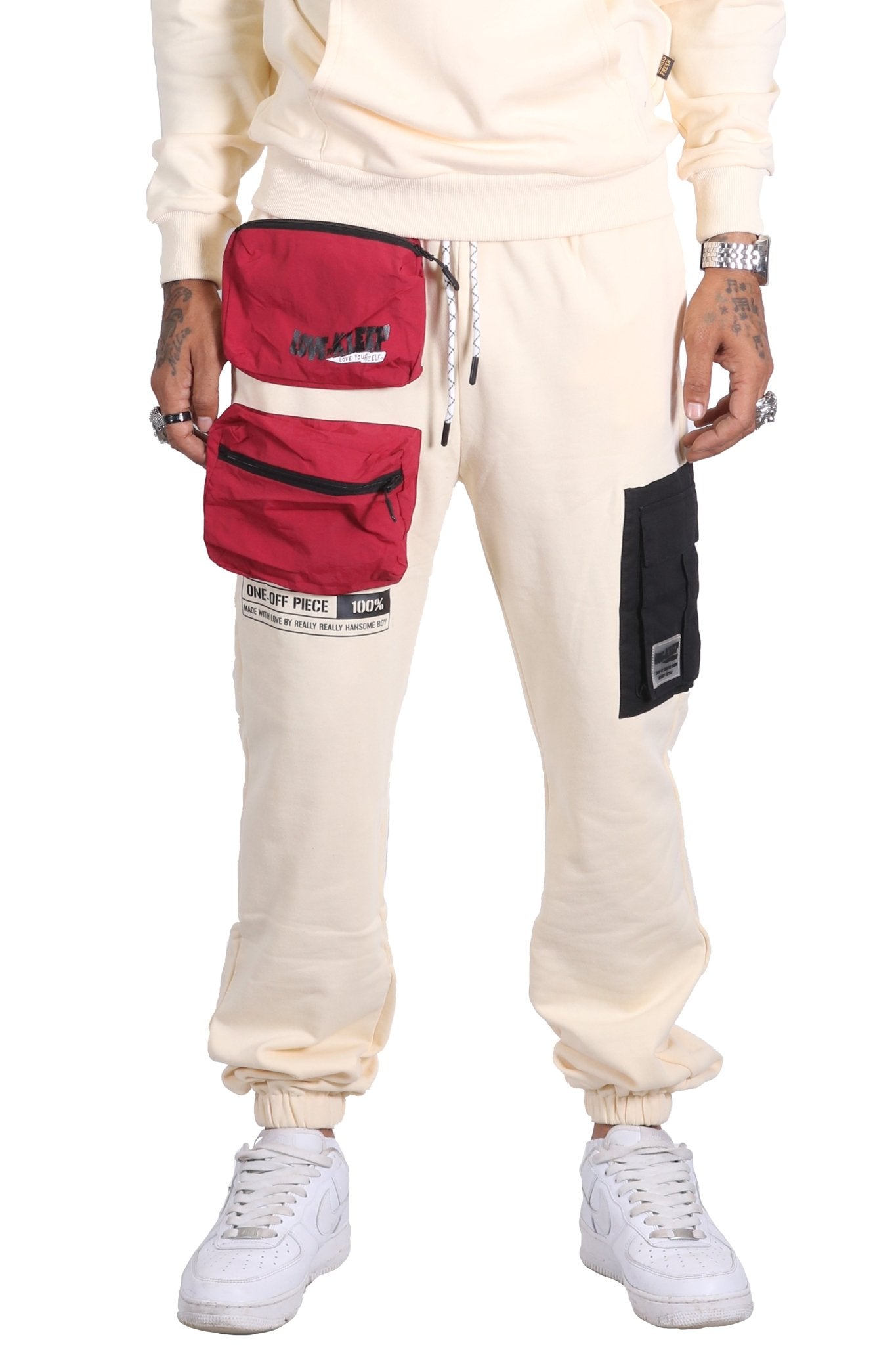 DYNO Men's Premium French Terry Jogger Pants with Multi 3D Pocket - Love to KleepMen's SweatpantsKLEEPLove to Kleep