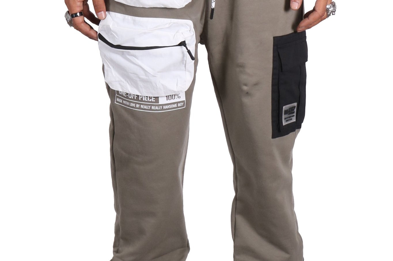 RAFFIA Men's Premium French Terry Jogger Pants with Multi 3D Pocket - Love to KleepMen's SweatpantsKLEEPLove to Kleep