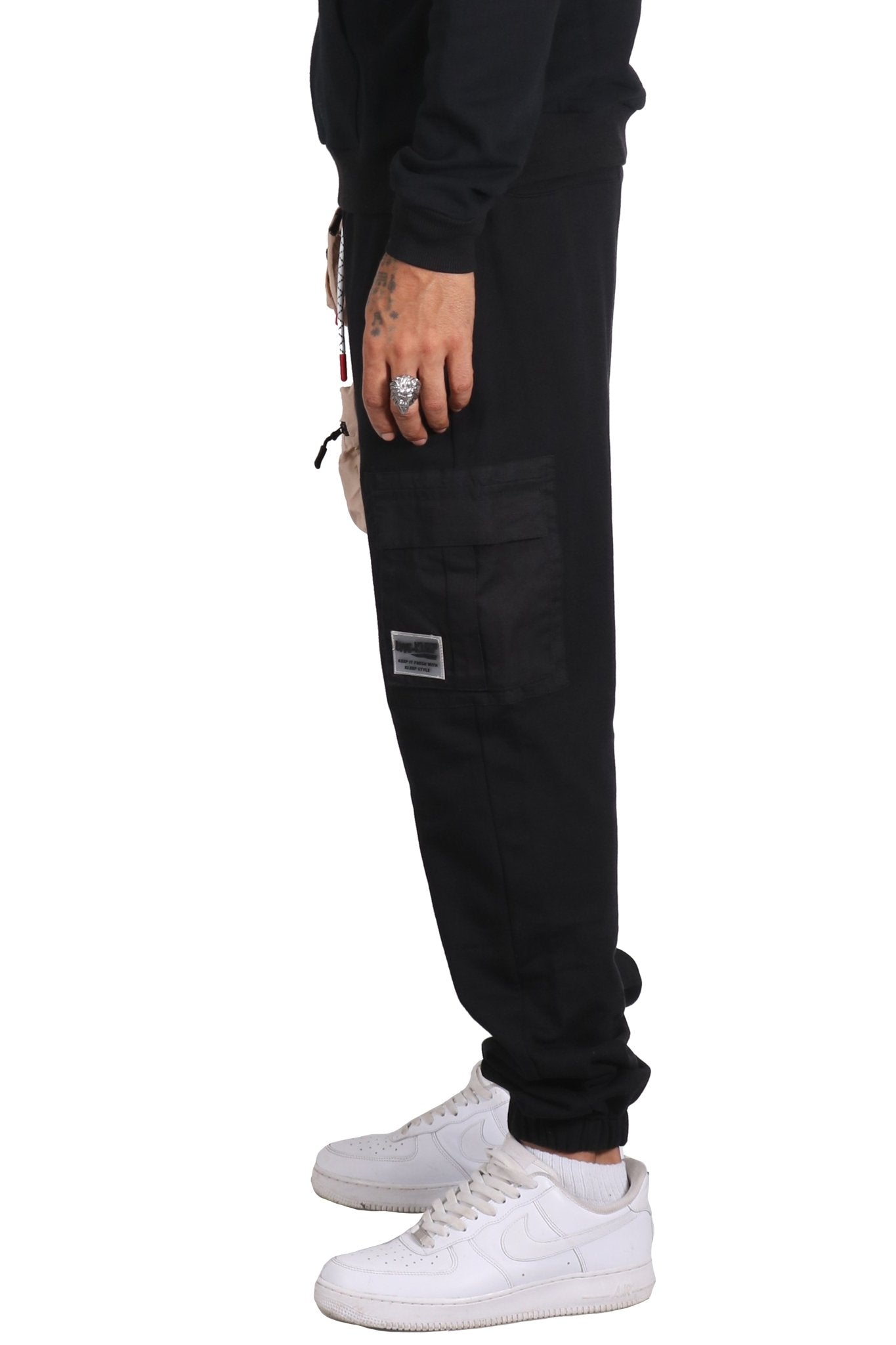 ROX Men's Premium French Terry Jogger Pants with Multi 3D Pocket - Love to KleepMen's SweatpantsKLEEPLove to Kleep