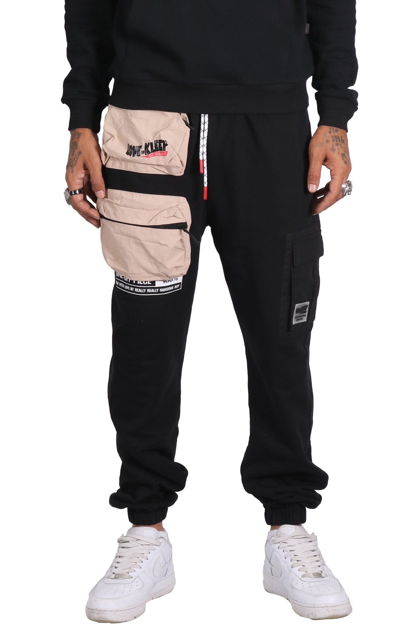 ROX Men's Premium French Terry Jogger Pants with Multi 3D Pocket - Love to KleepMen's SweatpantsKLEEPLove to Kleep