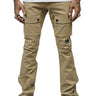 Brun Men's premium flare stacked twill cargo pant with multi functional pockets - Love to KleepMen's PantsKLEEPLove to Kleep