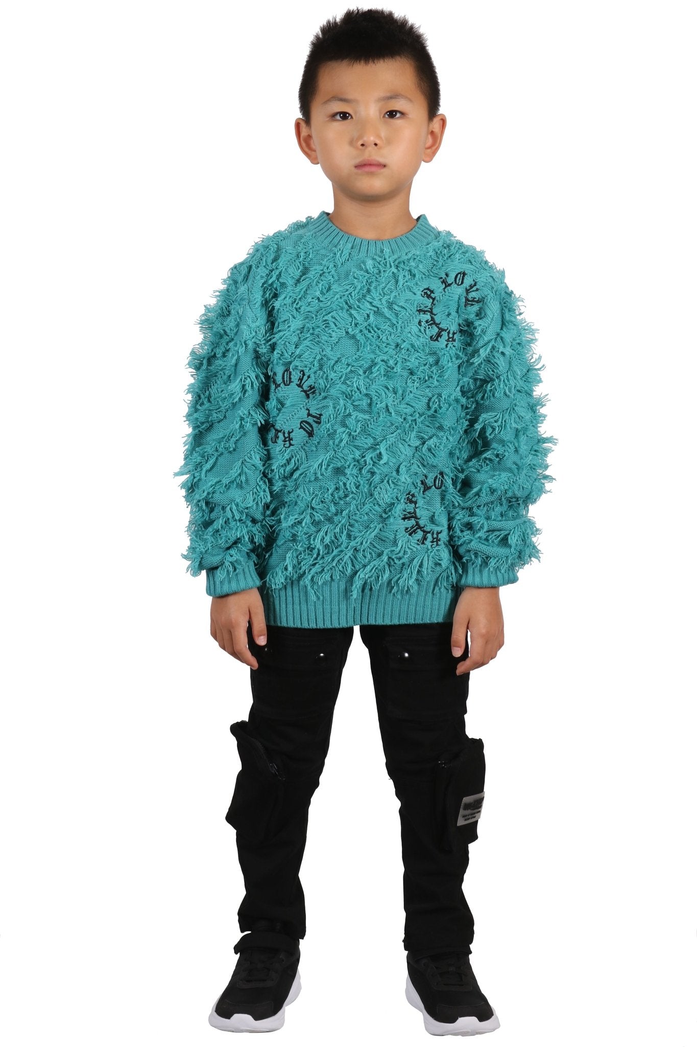 LENAPE Kid's pullover sweater - Love to KleepKid's Knit HoodieKLEEPLove to Kleep